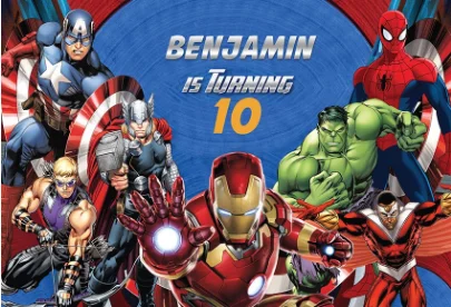 7x5FT Мстители Халк Железный человек Человек-паук Капитан щит капитана Америка