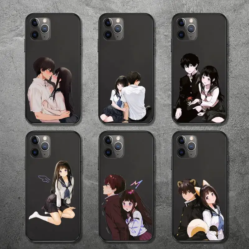 

Anime Hyouka Phone Case for iPhone 13 12 11 mini pro XS MAX 8 7 6 6S Plus X 5S SE 2020 XR