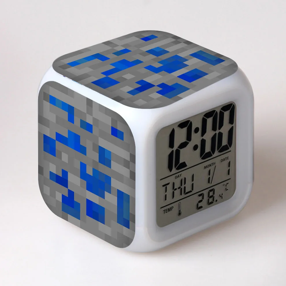 Специальный цифровой будильник на заказ - Цвет: clock