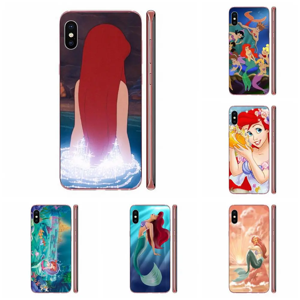 Витражное стекло Ариэль маленькая Русалочка Мягкий ТПУ Новый стиль уникальный