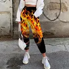 Женские брюки в стиле панк, с высокой талией