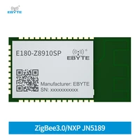 nxp jn5189 zigbee 3 0 wireless soc module e180 z8910sp 11dbm low power consumption pcb antenna smd zigbee module transceiver