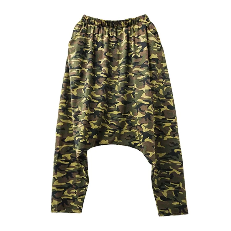 

Womens Sports Pants Harajuku Hip Hop Pants Baggy Sweatpants Harem Camouflage Trousers Streetwear Female Joggers Moda Mujer