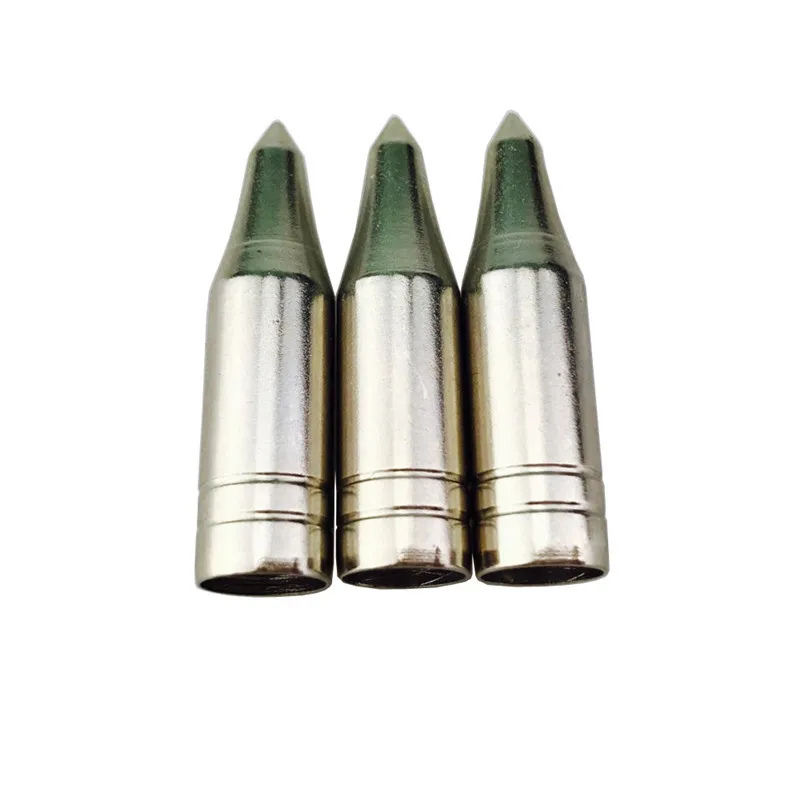 Наконечники для стрелы из стали 12/24 шт. наконечники наружного диаметра 9 мм