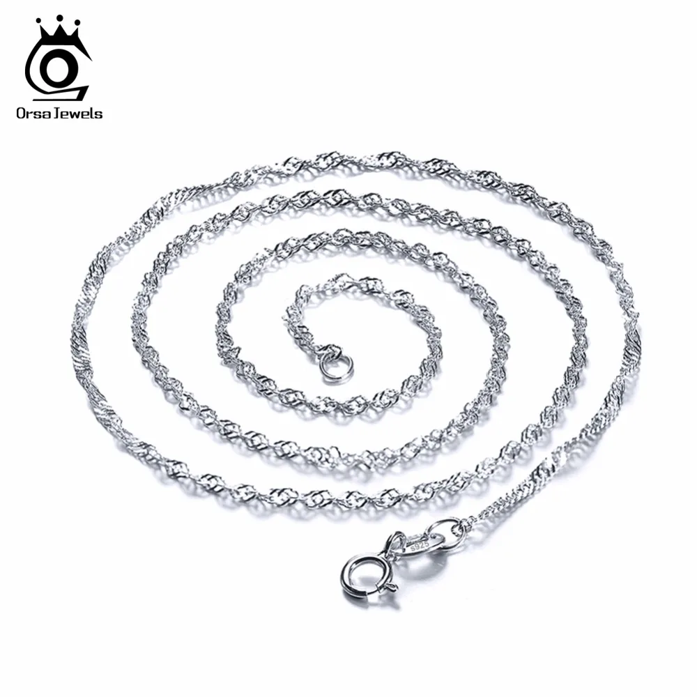 Ожерелье ORSA JEWELS 2019 из свинца и никеля длиной 45 см модные ювелирные украшения