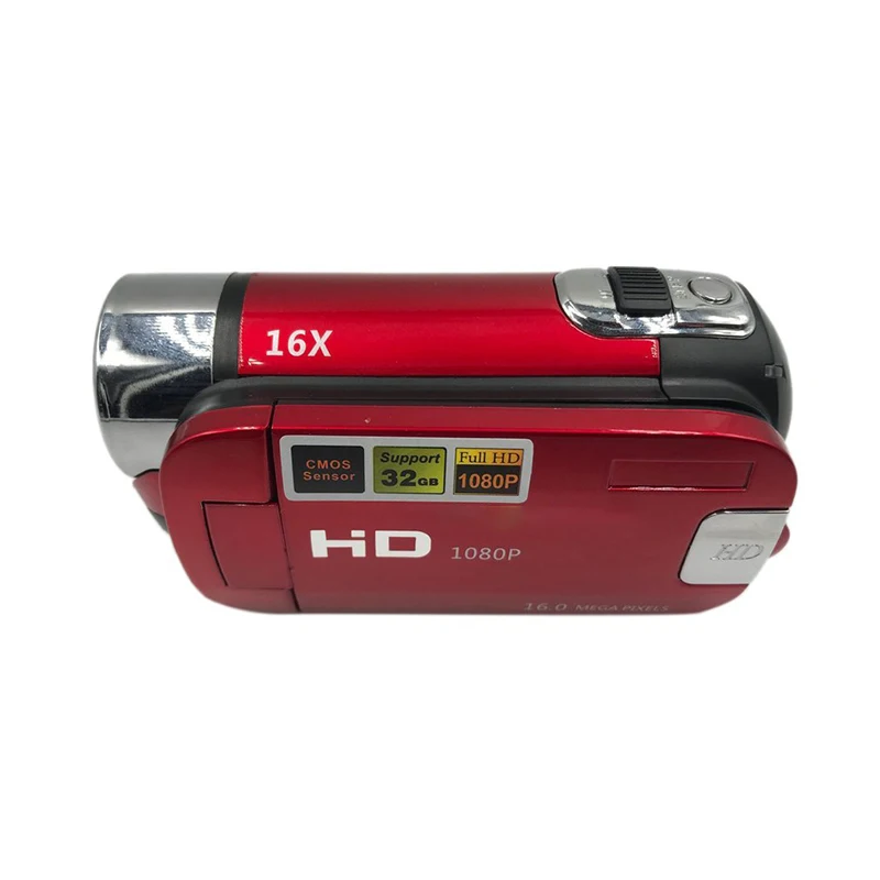 Мини Портативная 2 7 дюймовая цифровая видеокамера с TFT ЖК экраном Full HD 16x Zoom DV Camera