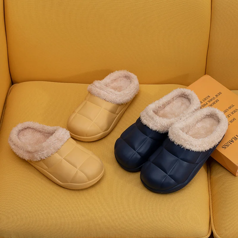 

Winter Hot Women Indoor Slippers Floor Flat Shoes Indoor Eva Flops Female Non-slip Bathroom Home Slippers