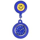 Модные карманные часы Медсестры с силиконовым покрытием, светящиеся указатели, часы с подвеской для доктора, часы с изображением улыбки, reloj enfermera