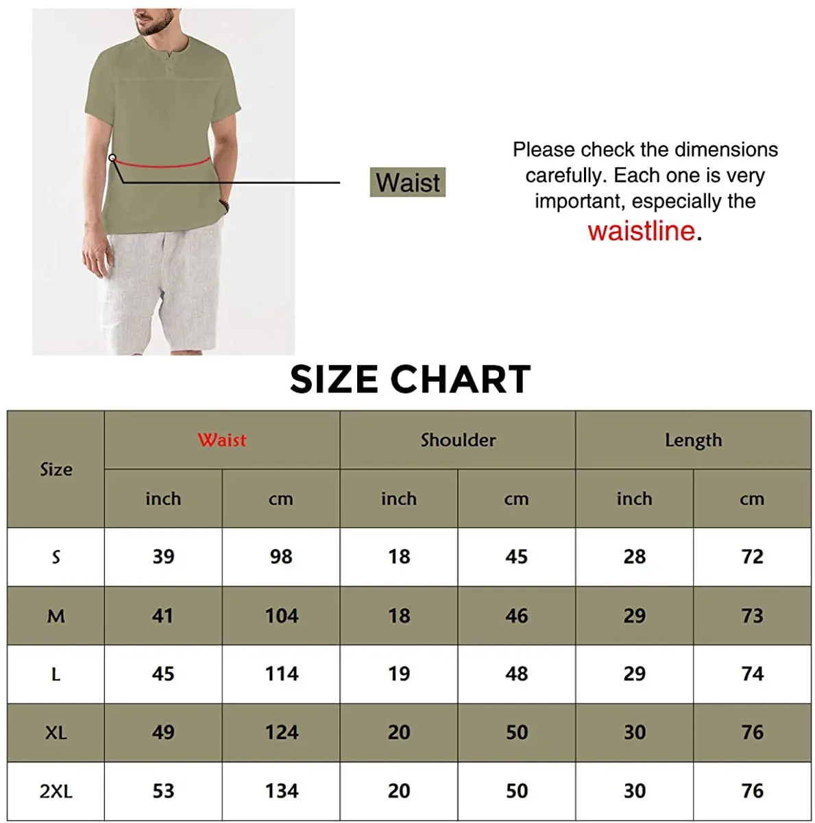 

2021 New Men Short Sleeve T-Shirt Summer Linen Collar Shirt Loose Stand-Up Tops Soid Color Shirts Breathable with Buttons