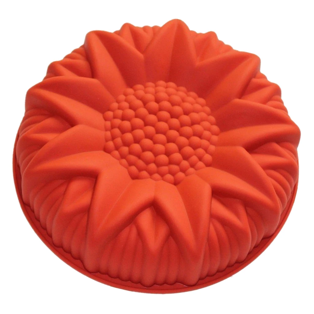 

Sunflower Jelly Silicone Cake Mould Mold DIY Baking Tins Pan Decorating Tool