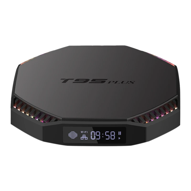 

T95 Plus Tv Box 8+64G Rk3566 Android11 ​​Quad Core Smart Tv Box 2.4G&5.0G Dual Wifi Bluetooth 4.0 Set-Top Box(UK Plug)