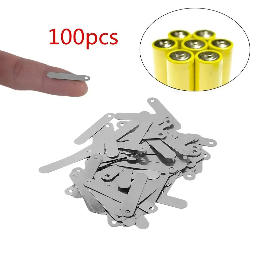 100 шт. подходит для подключения Токопроводящего никелевого листа и паяльного
