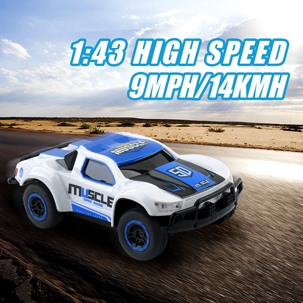 1/43 Мини RC автомобиль Высокая скорость 25 км/ч 4CH радио управление ed машина
