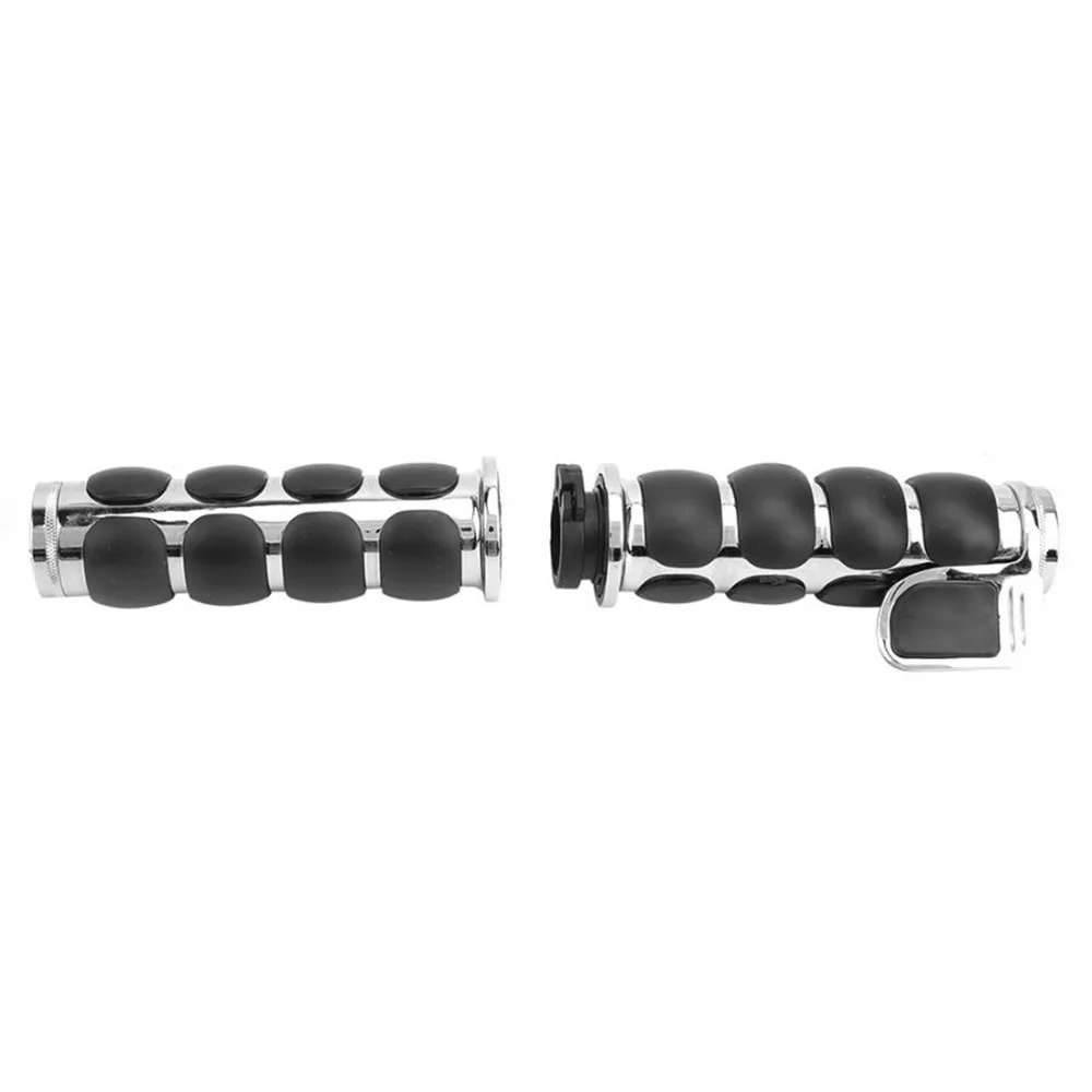

Anti-slip Motorcycle Handle Cover Handlebar Grip Modification Accessories with Effortless Cruise Button Fit for Handlebar 25mm