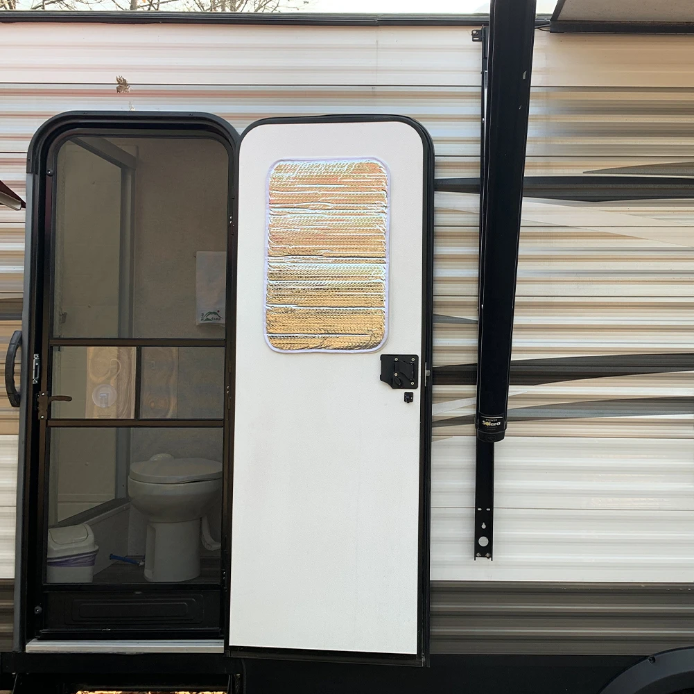RV двери окна оттенок оконная покрытия Двусторонняя Светоотражающая