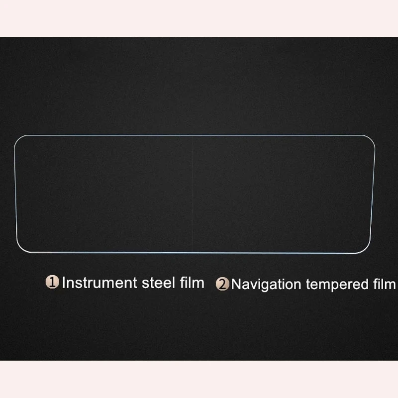 for mercedes benz a class w177 a180 a200 car navigation screen film dashboard protective film tempered glass screen protector free global shipping