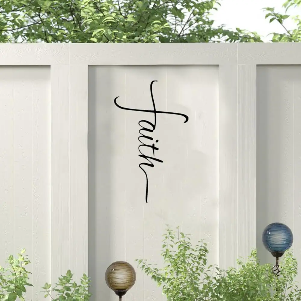 

Attractive Hanging Pendant Easy Use Metal Electroplating Exquisite Cross Hole Wall Sign Ornament for Daily Use