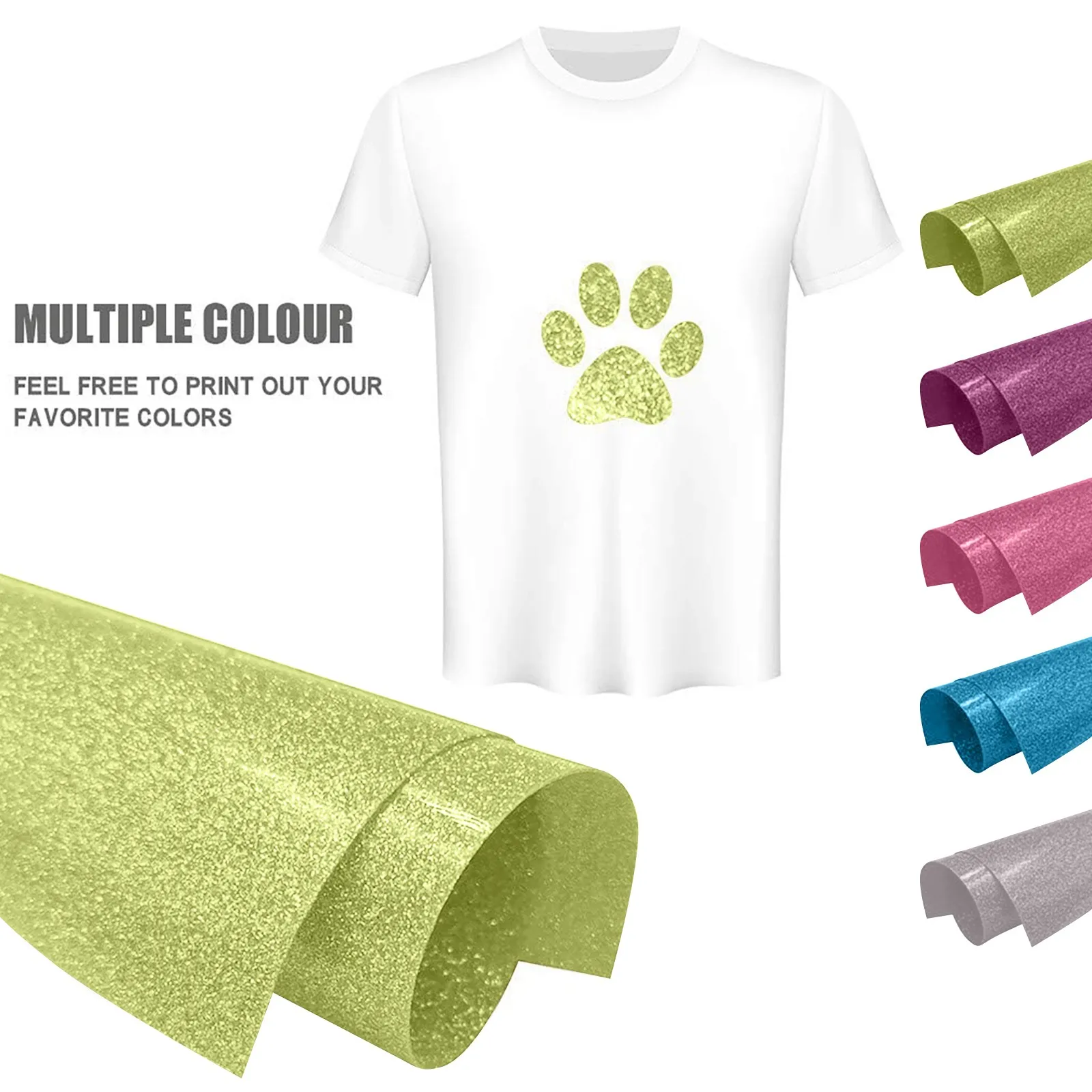 Жесткая накладка пресс наклейка пленка для переноса изображения Блеск блестящая