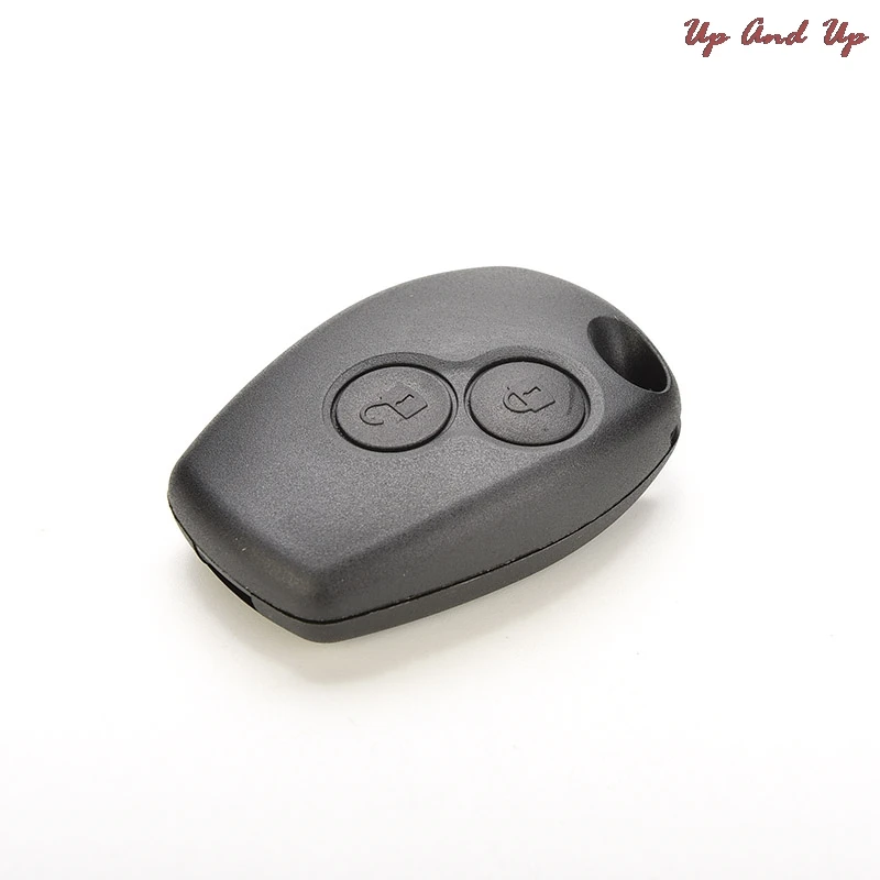 

Audew 2 Buttons Remote Car Key Shell for Renault No Chip Uncut Blade Car Key Case Flip Fob Car Cover