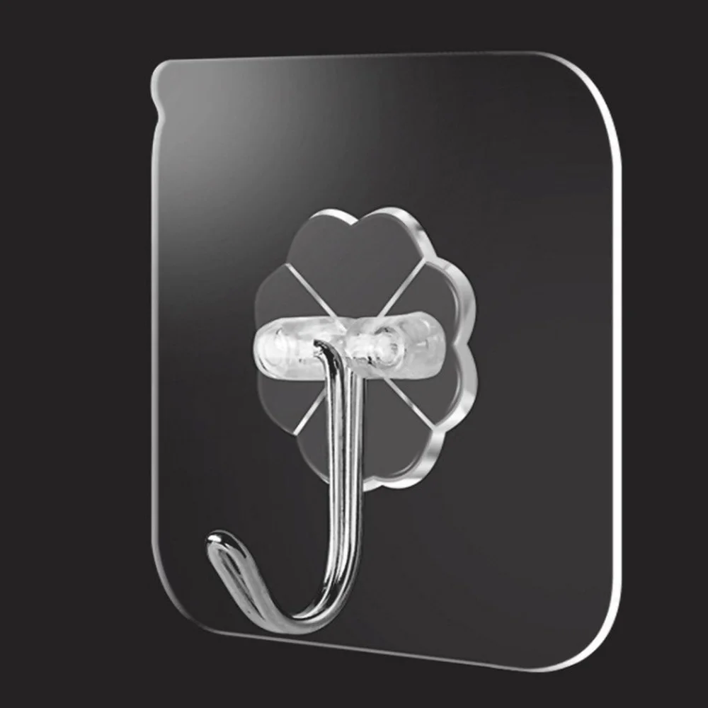 

15 шт., прозрачные самоклеящиеся настенные крючки-Вешалки для дверей