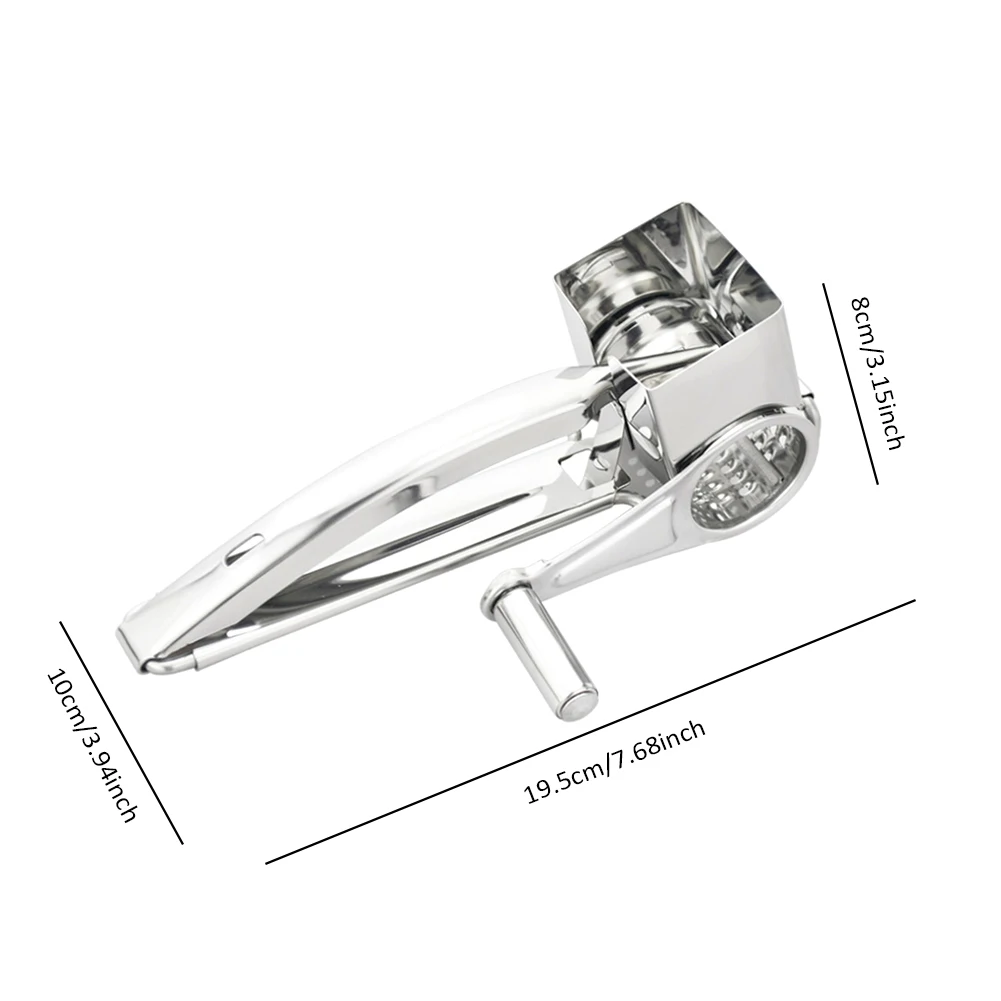 4 шт./набор тёрки для сыра из нержавеющей стали|rotary cheese grater|stainless steel slicercheese slicer |