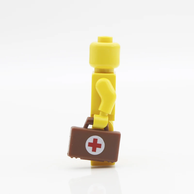 Совместимый кубики MOC военные медицинские аксессуары блоки инъекционная Лупа