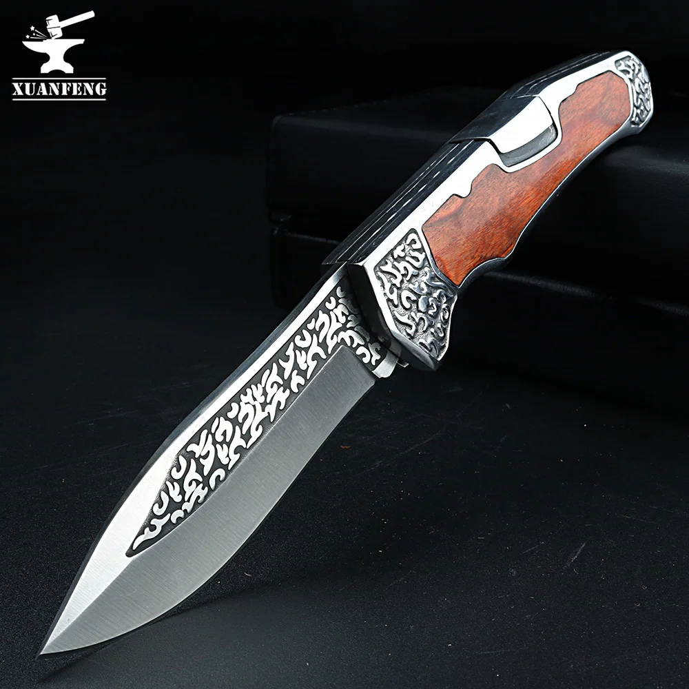 Высокопрочный нож для самозащиты уличный складной охоты в Колумбии|Ножи| |