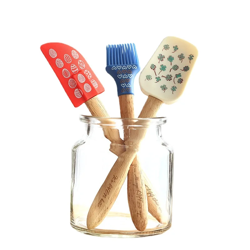 Шпатель для крема термостойкий силиконовый скребок масла сканирующий шпатель