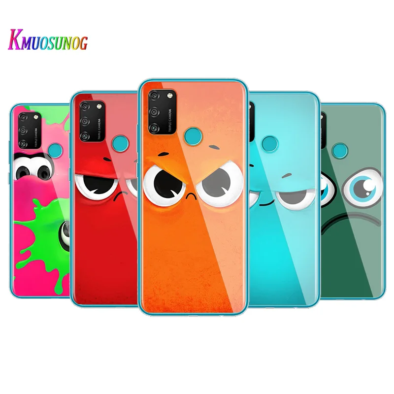 

Cartoon Cute Expression For Huawei Honor X10 10X 10i 10 9C 9S 9A 9i 9N 9X Pro 9 Lite Soft TPU Silicone Phone Case