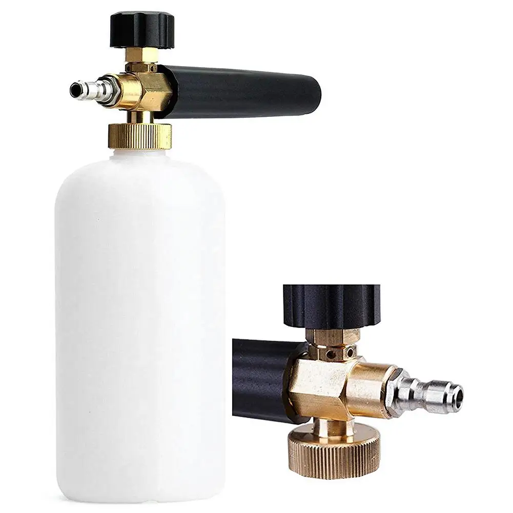 

Пенная насадка для мытья автомобиля, сверхмощный латунный пенный горшок для крыш, сайдингов автомобилей