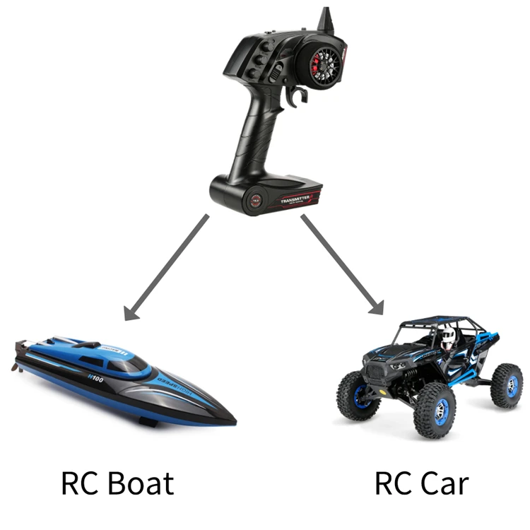 Высокое качество, GoolRC TG3 2,4G 3CH RC передатчик, цифровой радио пульт дистанционного управления, передатчик с приемником для RC автомобиля лодки