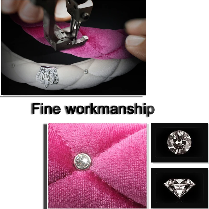 Автомобильные Плюшевые Чехлы на руль крышка Хрустальная горный хрусталь авто