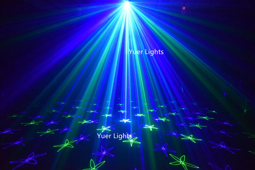 Сканер для вечевечерние свадеб праздников клубов 1500 МВт RGB-подсветка