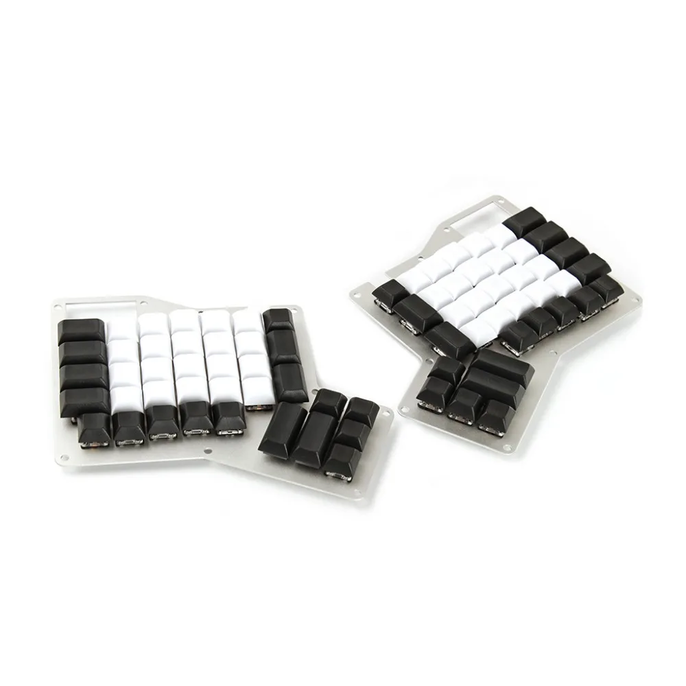 1 set Ergodox Ergo PBT key cap Both Hands Separation mechanical keyboard DSA profile laser engraving keycap for MX switches | Компьютеры и