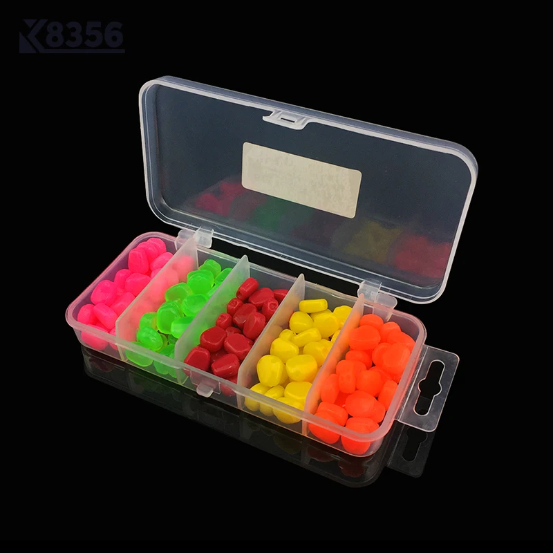 K8356 ПВХ имитация кукурузы набор рыболовные приманки мягкие запах Искусственный