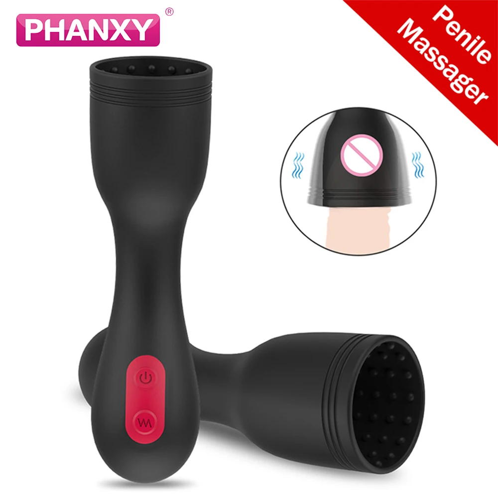 PHANXY мужской мастурбатор для мужчин пенис тренажер задержки Электрический