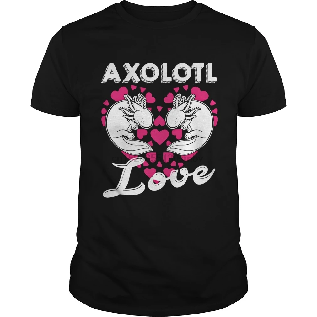 

Men tshirt Axolotl Shirt T-Shirt cool women T-Shirt tees top