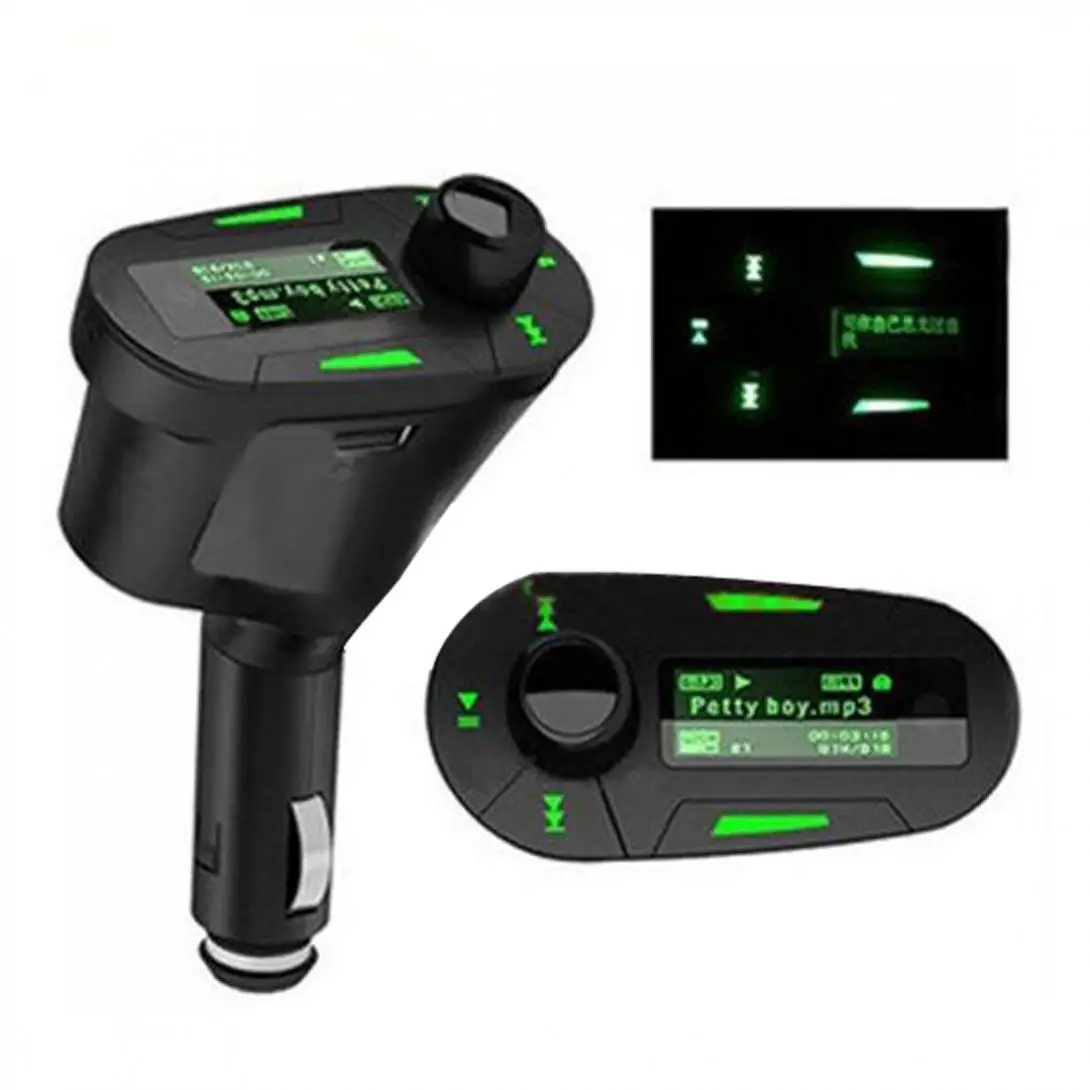 Автомобильный аудио MP3 музыкальный плеер беспроводной FM передатчик модулятор