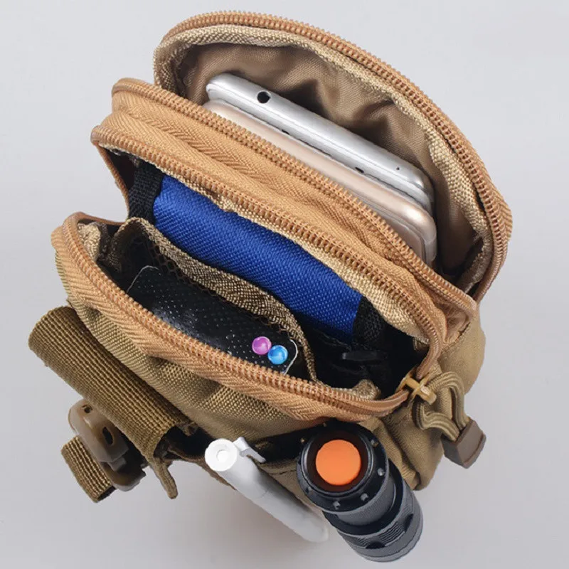 Men Waist Bag Canvas Fanny Pack Belt Phone Drop Leg Bags Military Zipper Waterproof Packs 6.8 inch Cellphone Bum | Багаж и сумки