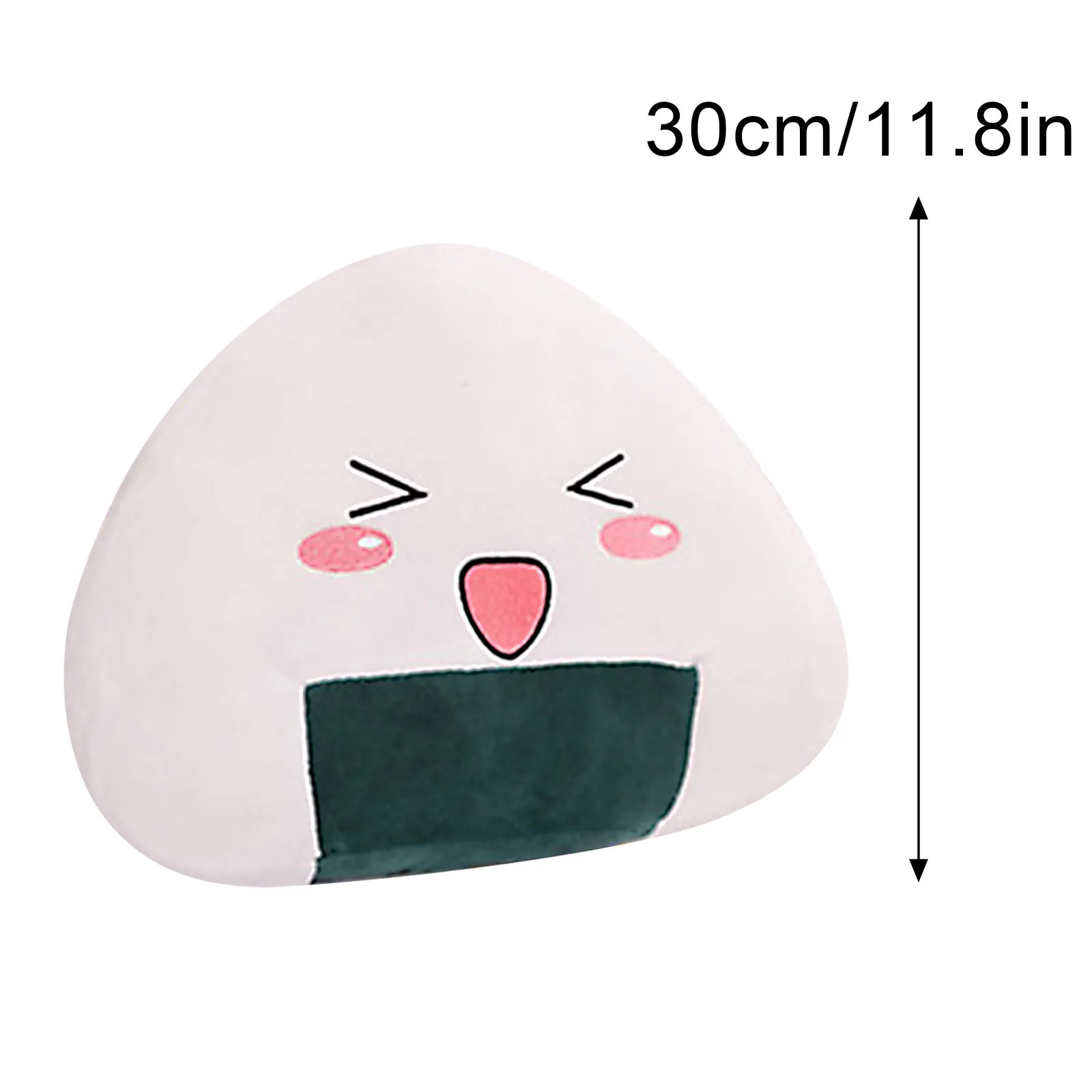 

Cushion Toys Sofa Pillow Plush Cute 3D Rice Ball Plush Toy Stuffed Animal Home Decoration Birthday Gift 30CM Plush Stuffed Doll