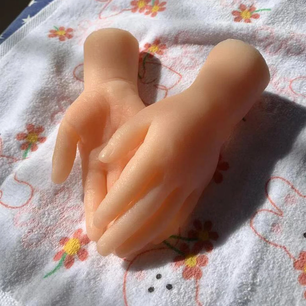 Миниатюрные реалистичные детские силиконовые кольца манекены размером 5 дюйма 1