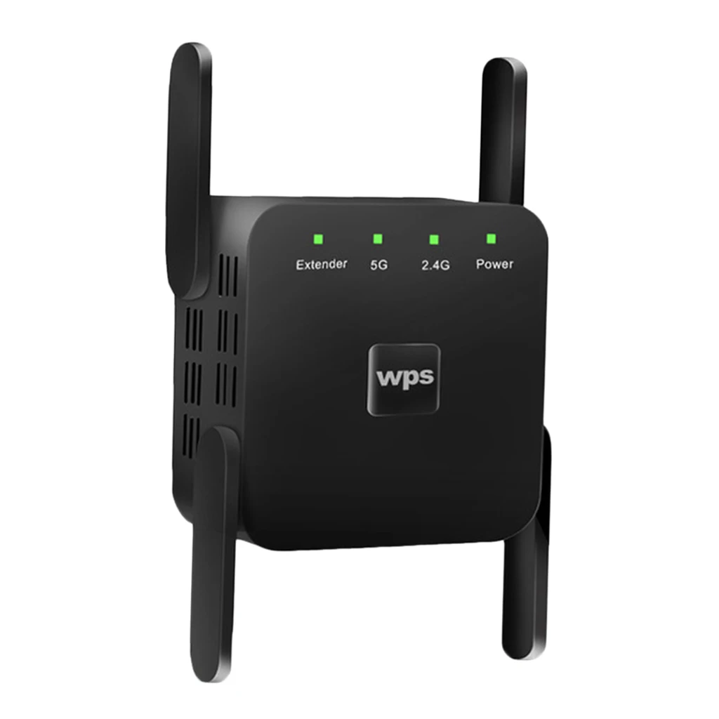 1200 Мбит/с 2 4G 5G Беспроводной ретранслятор Wi-Fi 4 антенны Усилитель сигнала