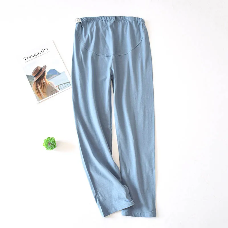 Весенне-осенние Хлопковые женские брюки в Корейском стиле свободные