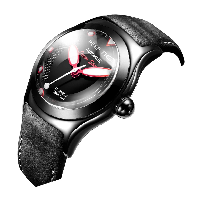 Мужские спортивные наручные часы мужские автоматические Риф Тигр Мужская модная