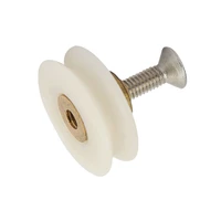 5pieceslot 23mm shower room concave wheel grooved wheel stainless steel screw glass door concave wheel