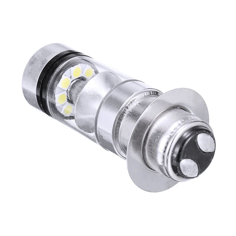 1 шт. H6 мотоцикл туман светильник BA20D 2323 светодиодный 100 Вт AC/DC 12V DRL Противотуманные
