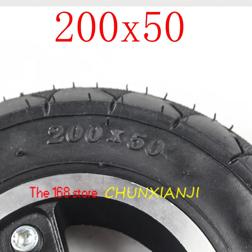 Высокое качество Подвижный скутер инвалидная коляска шины 200X50(8x2) твердый/заполненный пеной 200x50 для Razor E100 E125 E200 скутер Vapo