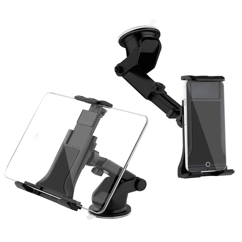 

1pcs Large Sucker 360 Rotation 7"~10" Car Tablet Holder Mount Stand Stents for iPad Mini 2 3 4 Air 2 for Samsung S10 Phone