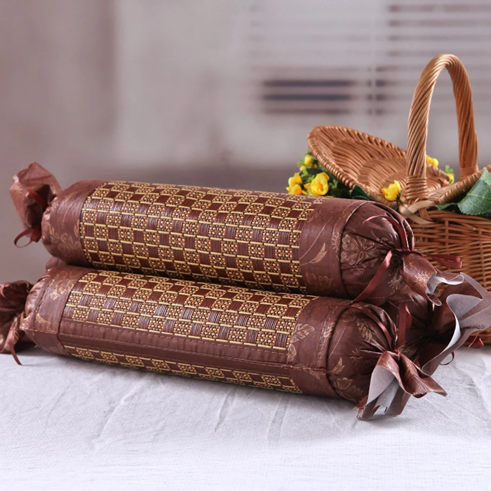 Подушка для шеи из бамбукового угля охлаждающая подушка снятия боли в ледяной