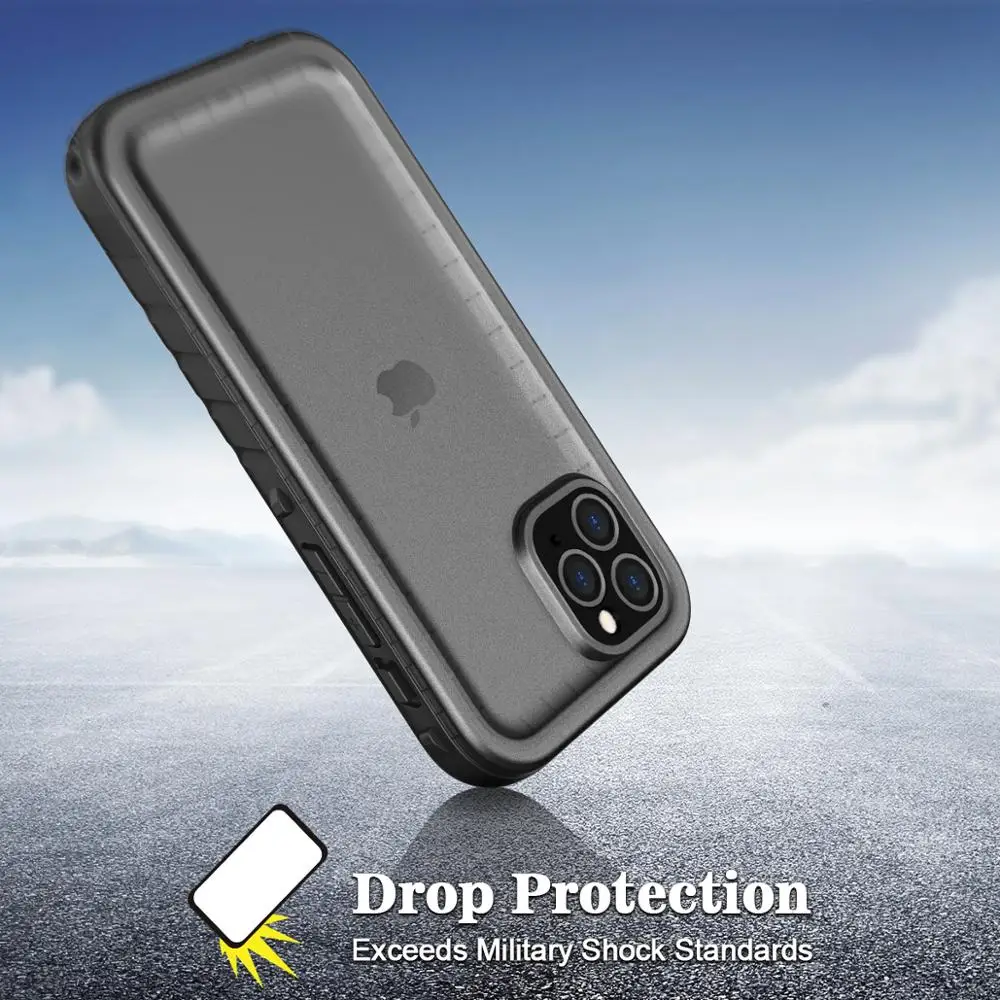 Водонепроницаемый противоударный чехол-бампер IP68 ДЛЯ iPhone 11 X XS XR Max 8 7 6 6S 5s SE 2020 Plus